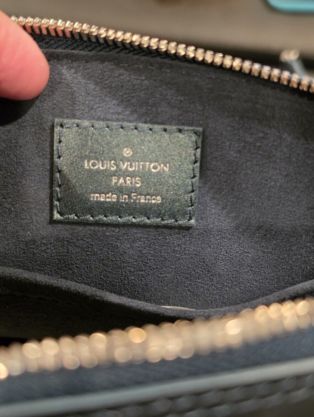 Louis Vuitton Calfskin Debossed Monogram Alma BB - Picture 8 of 12